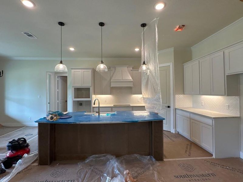 In-progress construction of a new home in Fannin Ranch, Leonard, TX (Image 8). In-progress construction of a new home in Fannin Ranch, Leonard, TX (Image 8).