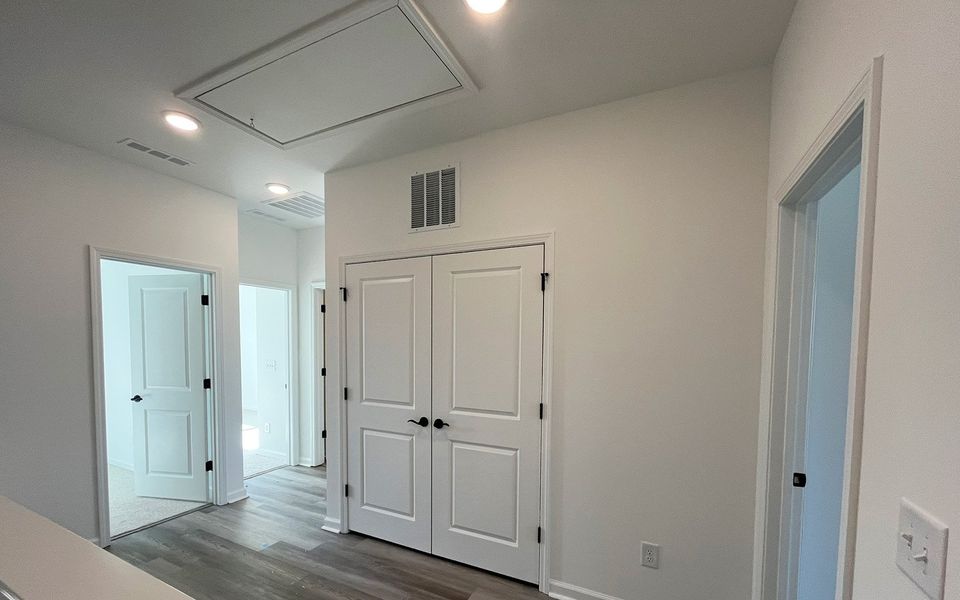 Spacious, unfurnished interior of a new home in Townhomes at Wendell Falls, Wendell (Image 14).