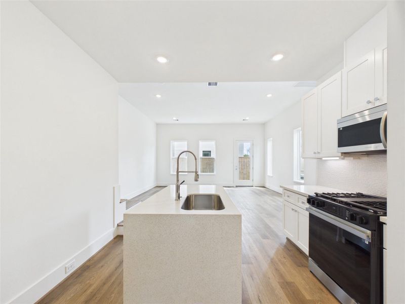Furnished interior view inside a new home in , Houston (Image 6).
