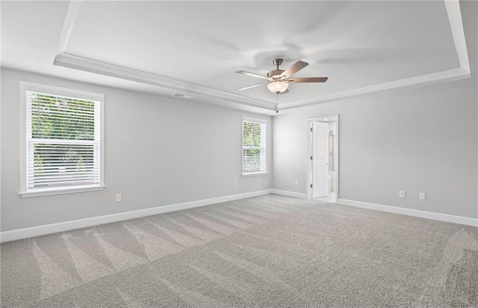Spacious, unfurnished interior of a new home in Anderson Point Estates, McDonough (Image 34).