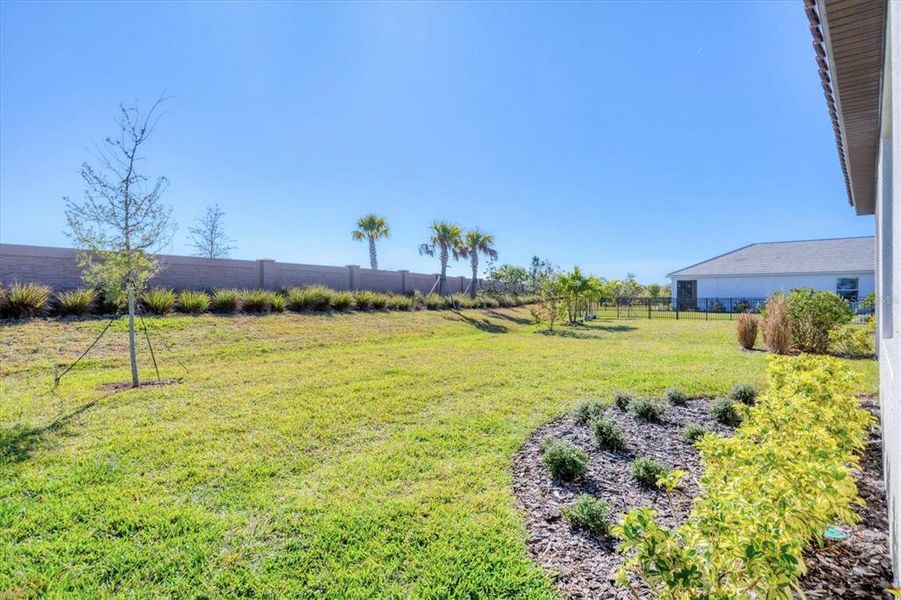 Exterior details and patio area of a home in Esplanade at Artisan Lakes, Palmetto (Image 4).