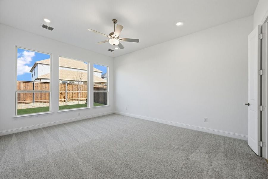 Representative unfurnished interior of a home built from the Rhone by Taylor Morrison in South Oak 50s, Oak Point (Image 11).