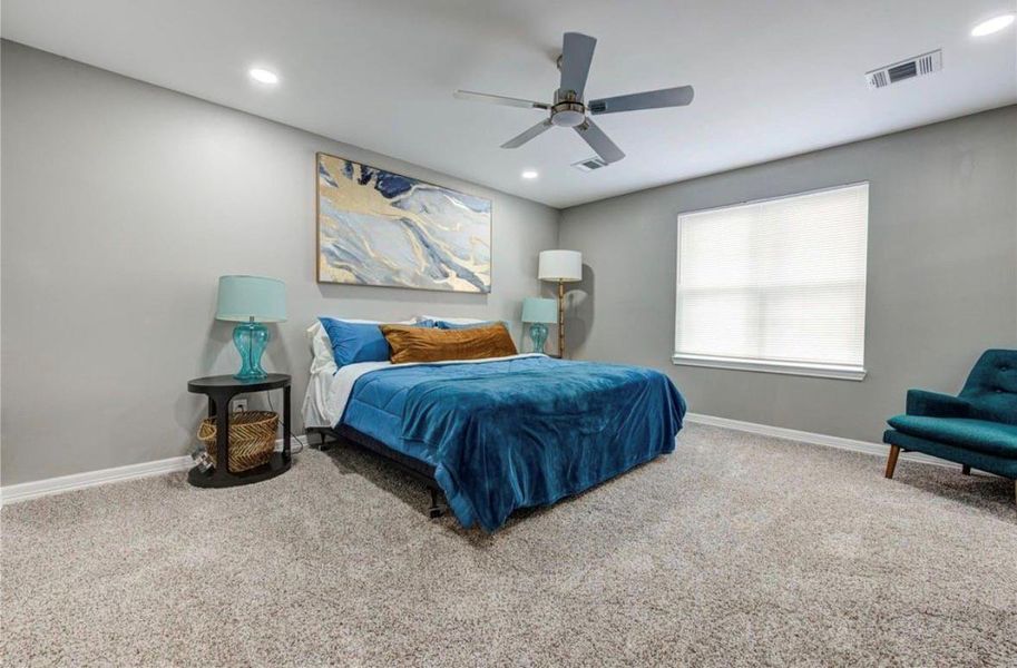 Furnished interior view inside a new home in , Houston (Image 3).