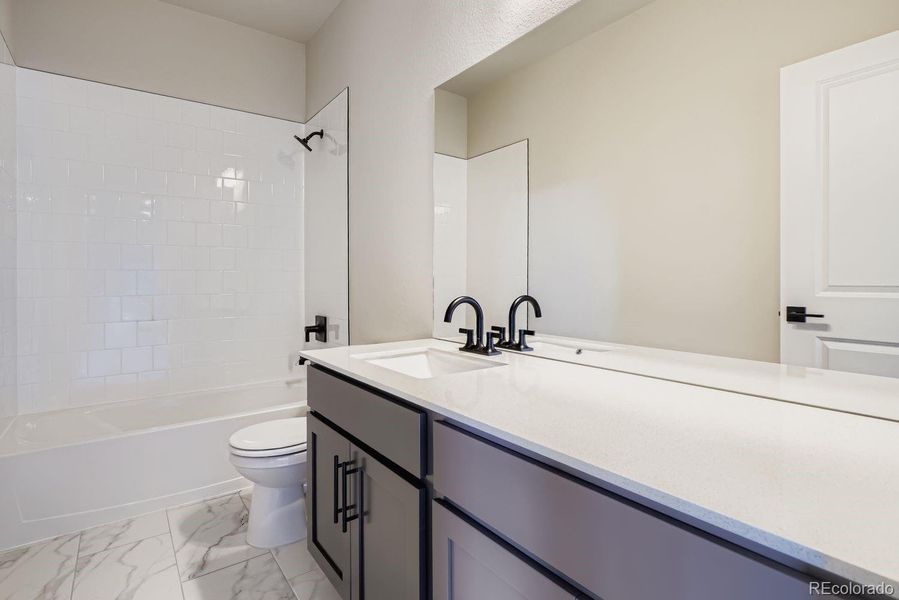 Furnished interior view inside a new home in Spring Valley Ranch, Elizabeth (Image 7).