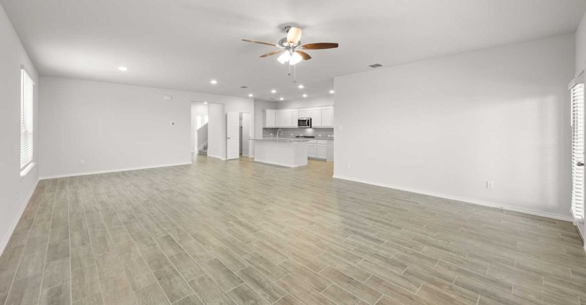 Representative exterior photo of a completed home built from the Dozier by Impression Homes in Redden Farms, Midlothian, TX (Image 16). Representative exterior photo of a completed home built from the Dozier by Impression Homes in Redden Farms, Midlothian, TX (Image 16).