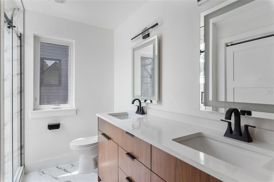 Furnished interior view inside a new home in , Austin (Image 9). Furnished interior view inside a new home in , Austin (Image 9).