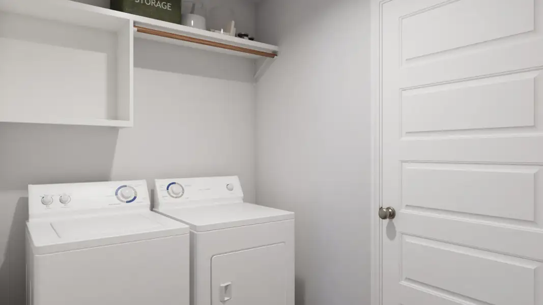 Representative interior finishes for a home built from the The Marigold by Legend Homes in Mackenzie Creek, Conroe (Image 17).