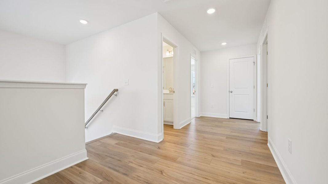 Representative furnished interior of a home built from the Norris by DRB Homes in Blake Pond, Lillington (Image 51).