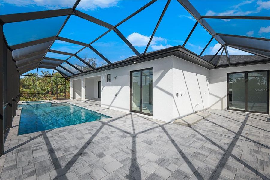 Exterior details and patio area of a home in , Port Charlotte (Image 26). Exterior details and patio area of a home in , Port Charlotte (Image 26).