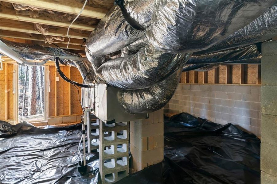 In-progress construction of a new home in , Martin, GA (Image 25).