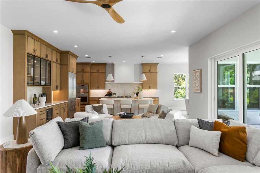 Furnished interior view inside a new home in , Tampa (Image 11).