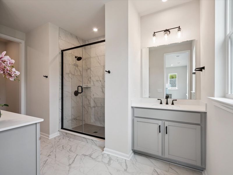Furnished interior view inside a new home in Millstone, Cramerton (Image 17).