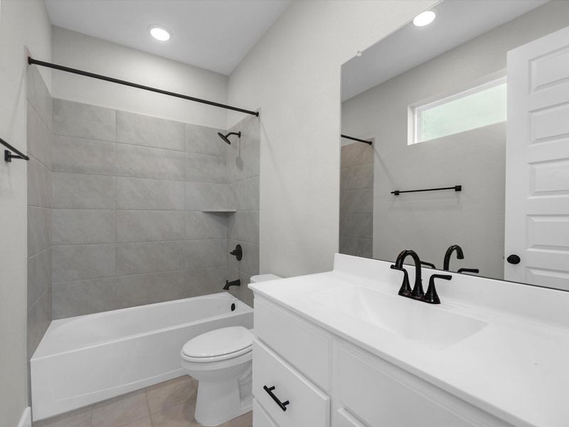 Furnished interior view inside a new home in Pecan Ridge, Fulshear (Image 6).