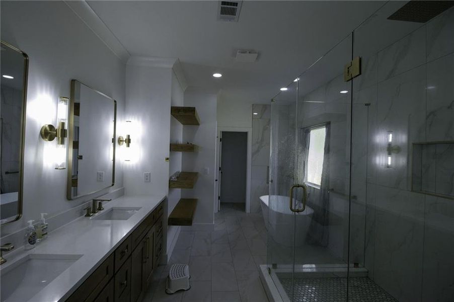 Furnished interior view inside a new home in , Loganville (Image 42).