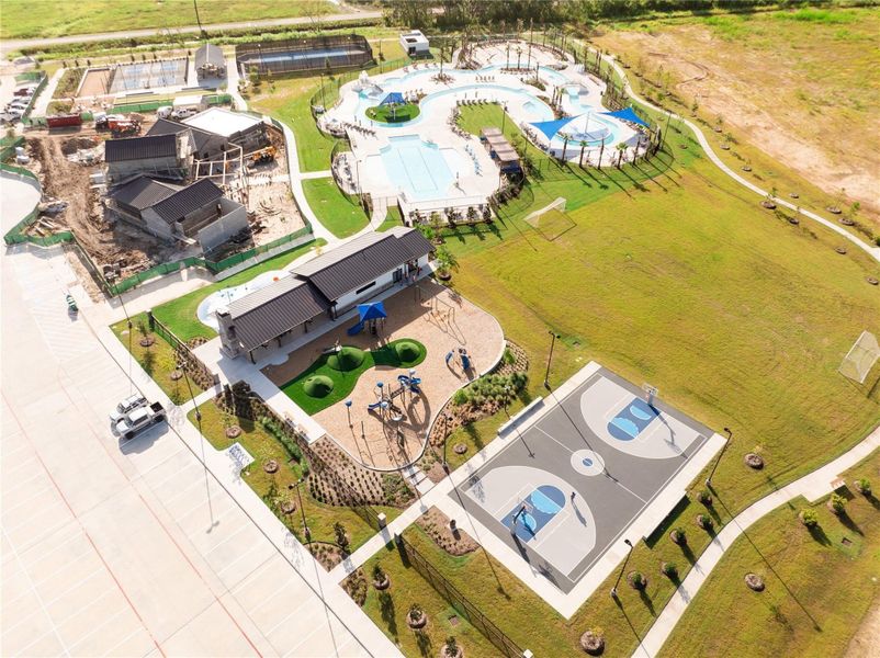 Lazy River, pool, community center, sports complex, splash pad