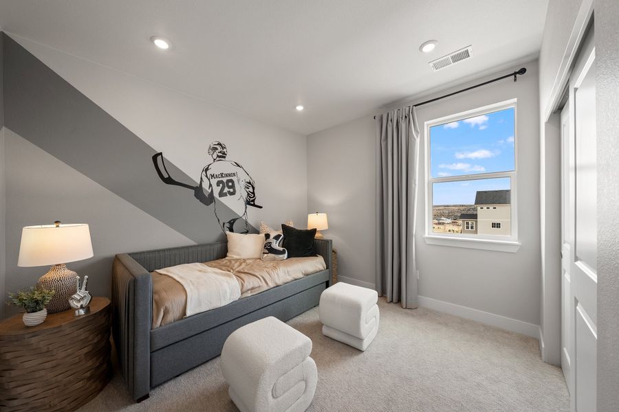 Representative furnished interior of a home built from the Perch by Trumark Homes in Trumark Homes at Tanterra, Parker (Image 26).