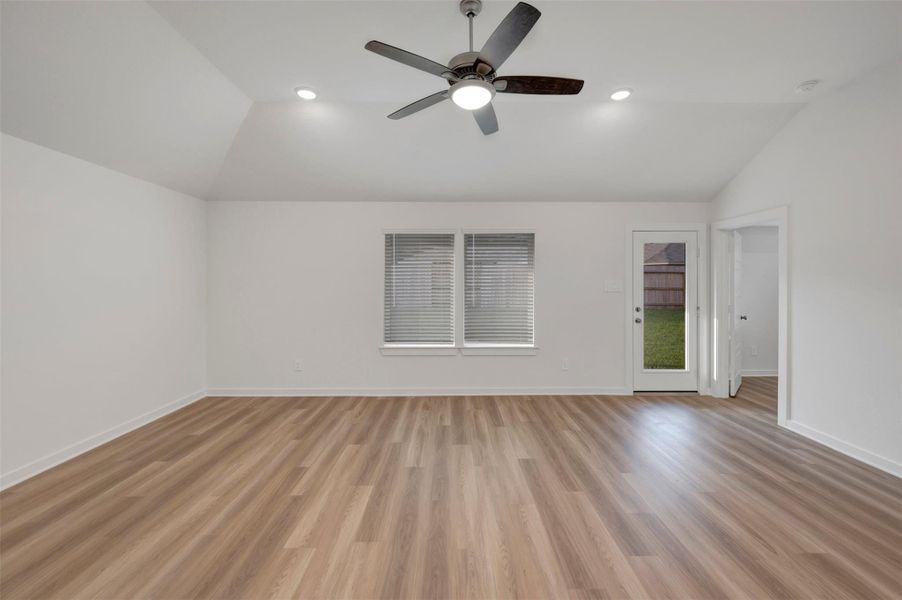 Spacious, unfurnished interior of a new home in Pinewood at Grand Texas, New Caney (Image 25).