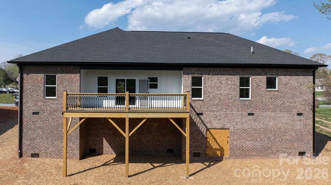 Exterior details and patio area of a home in , Conover (Image 21). Exterior details and patio area of a home in , Conover (Image 21).