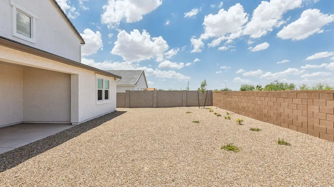 Representative exterior details of a home built from the Miraval by D.R. Horton in The Ridge at Stone Butte, Phoenix (Image 4).
