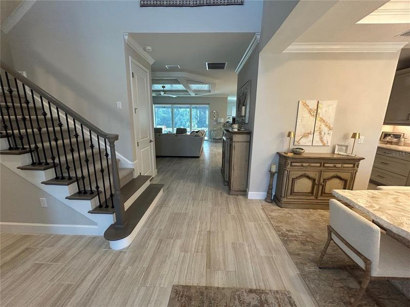 Furnished interior view inside a new home in , Sarasota (Image 15).