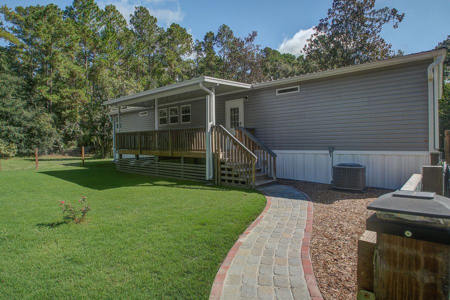 Exterior details and patio area of a home in , Dorchester (Image 21).
