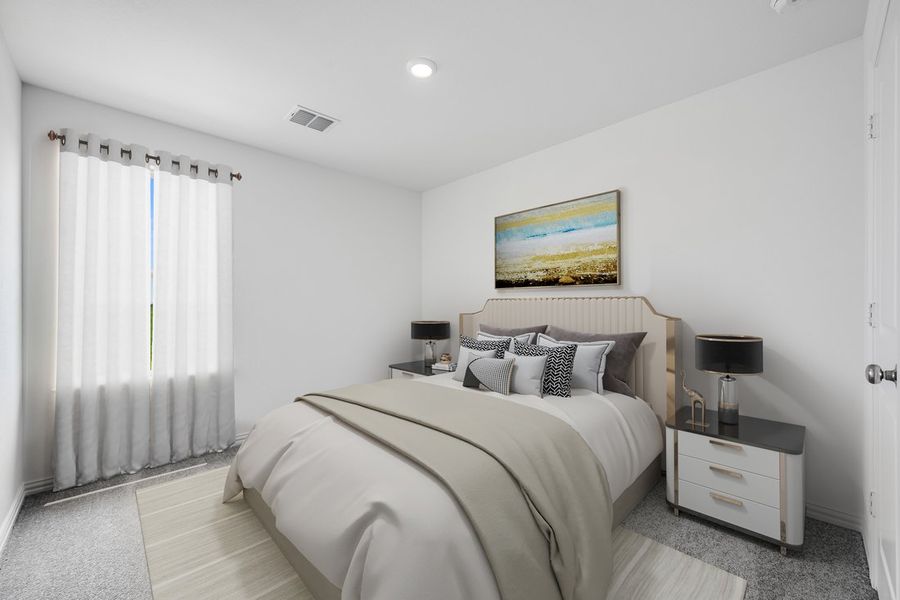 Furnished interior view inside a new home in River Ridge, Crandall (Image 28).