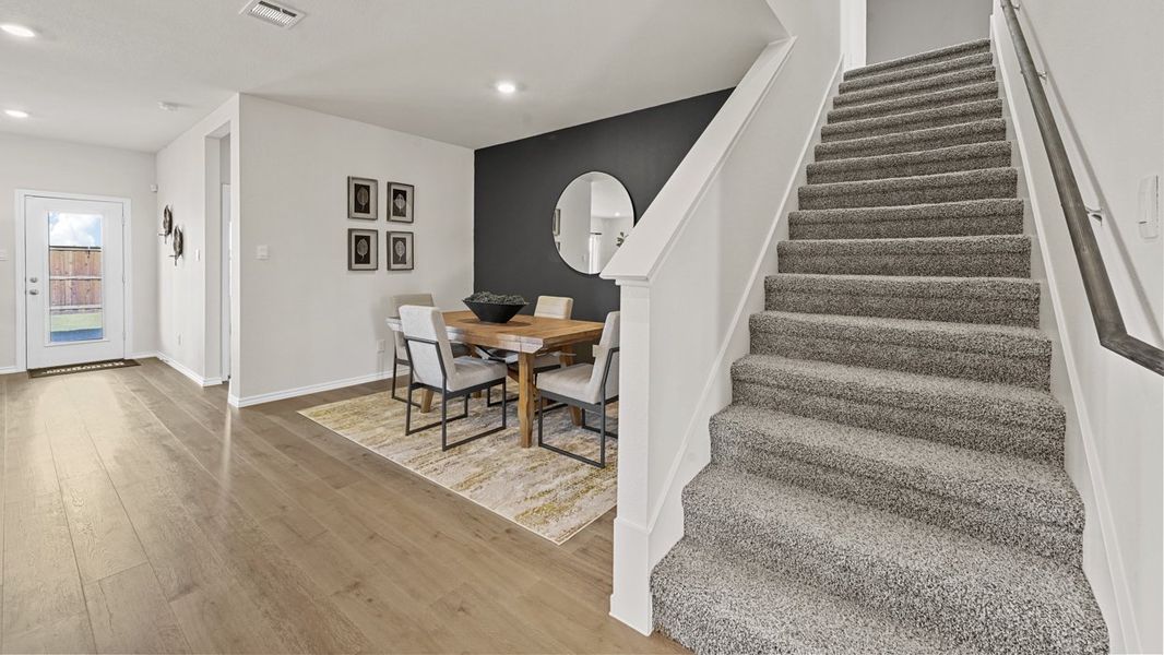 Furnished interior view inside a new home in Waverly Estates, Josephine (Image 34).