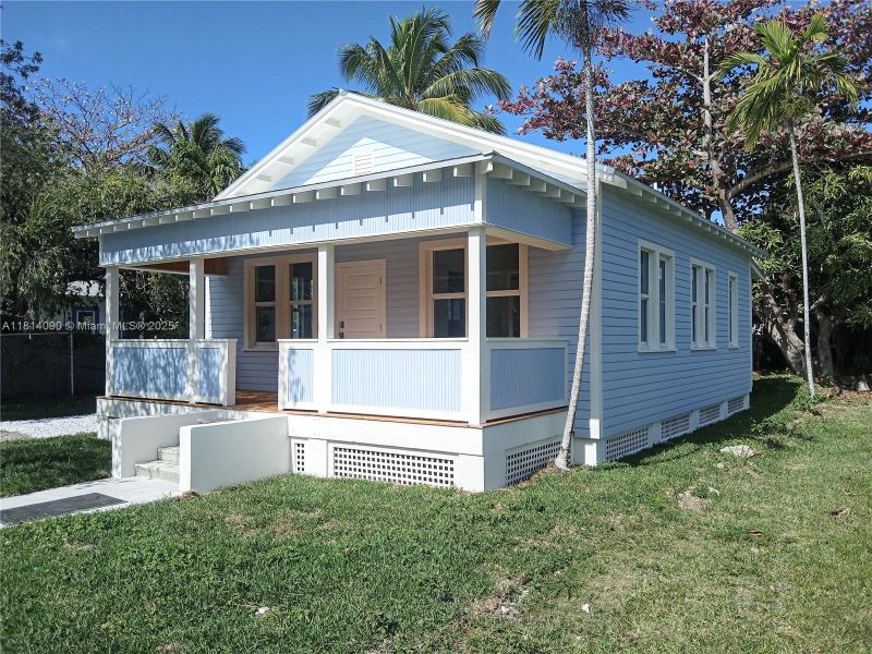 Front exterior of a new home in , Coral Gables, FL, highlighting curb appeal (Image 2).