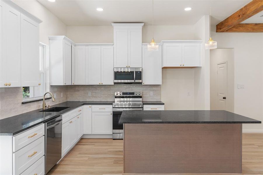 Furnished interior view inside a new home in , Granbury (Image 12). Furnished interior view inside a new home in , Granbury (Image 12).