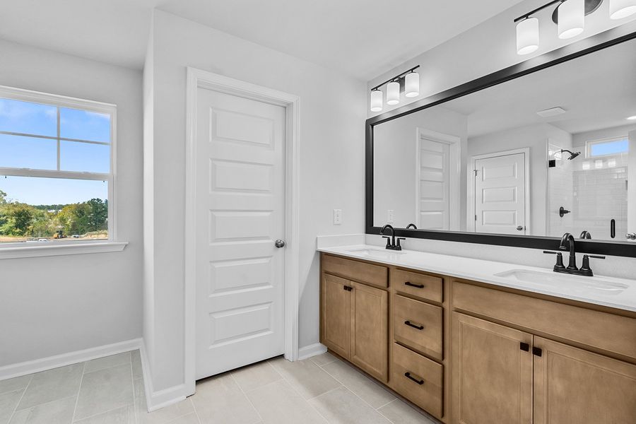Furnished interior view inside a new home in Fieldstone, Lexington (Image 14).