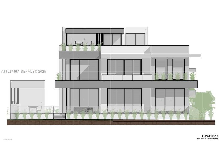 Exterior rendering of this home design in , North Miami, FL (Image 2). Exterior rendering of this home design in , North Miami, FL (Image 2).