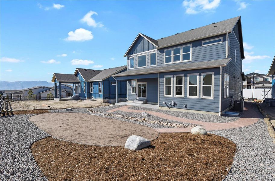Exterior details and patio area of a home in , Colorado Springs (Image 4).
