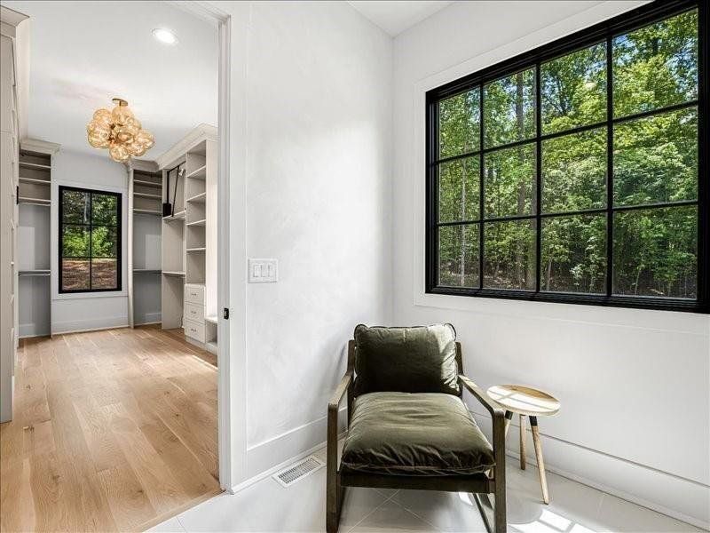 Furnished interior view inside a new home in , Alpharetta (Image 58).