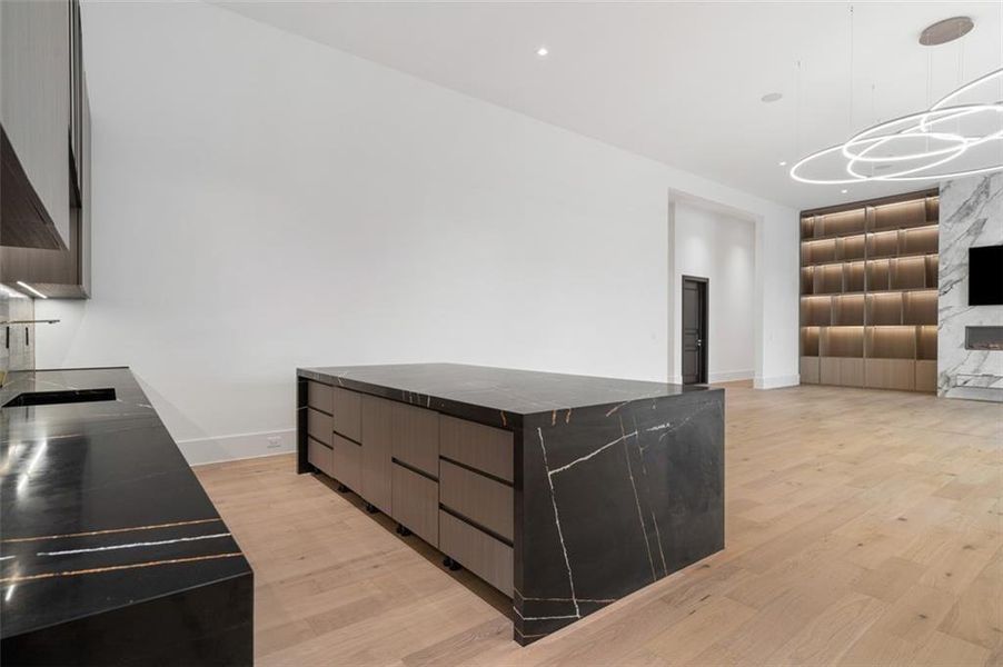 Furnished interior view inside a new home in , Alpharetta (Image 37).