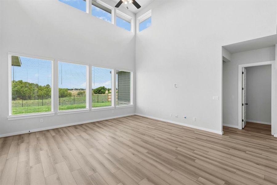Spacious, unfurnished interior of a new home in East View Farms, Georgetown (Image 24).