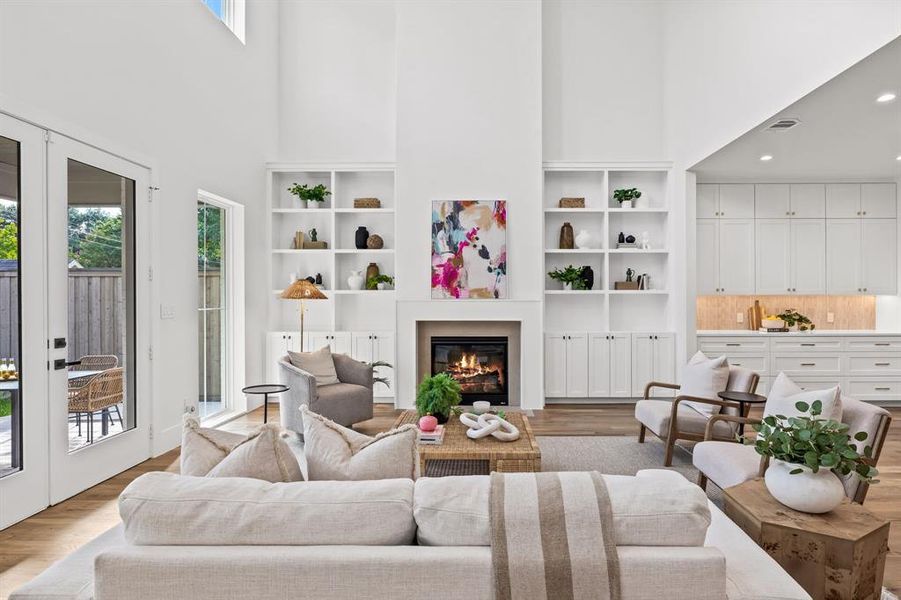 Furnished interior view inside a new home in , Dallas (Image 14). Furnished interior view inside a new home in , Dallas (Image 14).