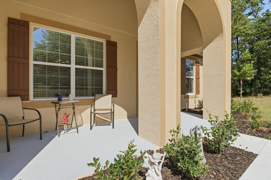 Exterior details and patio area of a home in , Homosassa (Image 28).