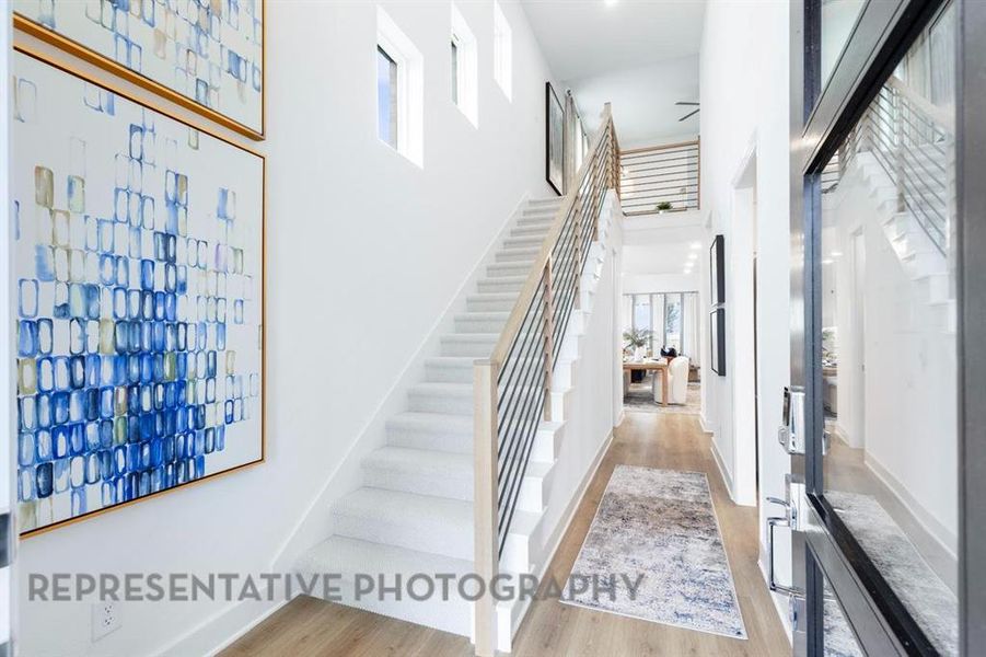 Furnished interior view inside a new home in Heritage Ranch, Sherman (Image 16).