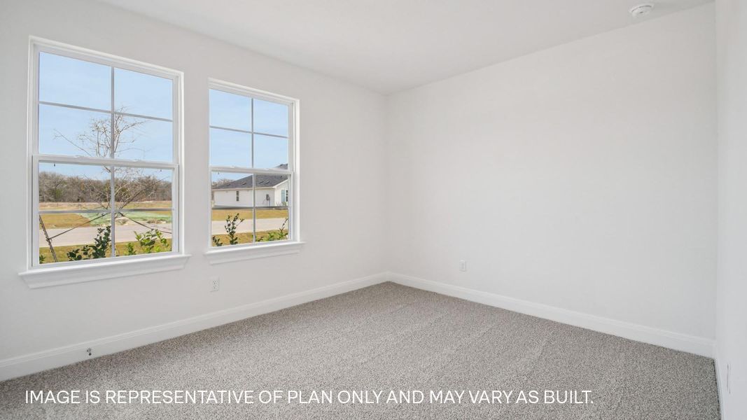 Representative unfurnished interior of a home built from the The Westley by D.R. Horton in Railhead, Cedar Creek (Image 18).