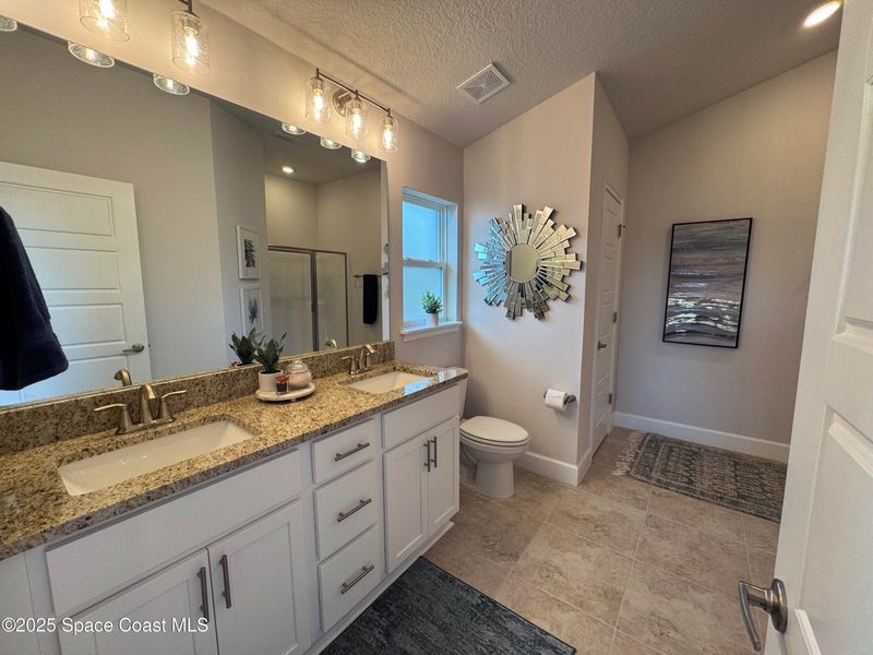 Furnished interior view inside a new home in St. John Preserve, Palm Bay (Image 12). Furnished interior view inside a new home in St. John Preserve, Palm Bay (Image 12).