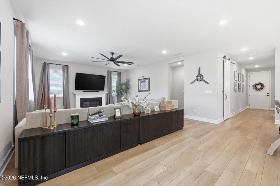 Furnished interior view inside a new home in Tributary, Yulee (Image 24).