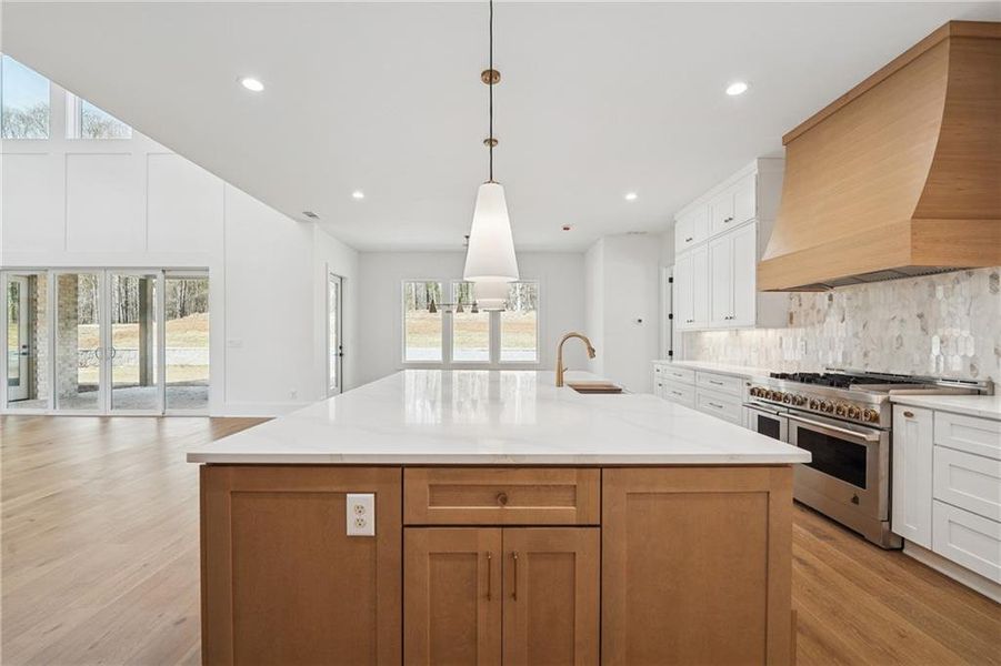 Furnished interior view inside a new home in , Dacula (Image 26).