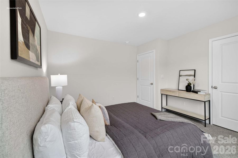 Furnished interior view inside a new home in The Hamptons at Hickory, Hickory (Image 12).