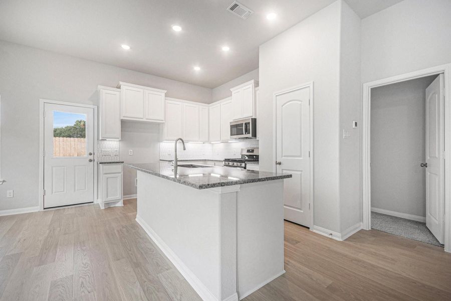 Furnished interior view inside a new home in , Bay City (Image 10).