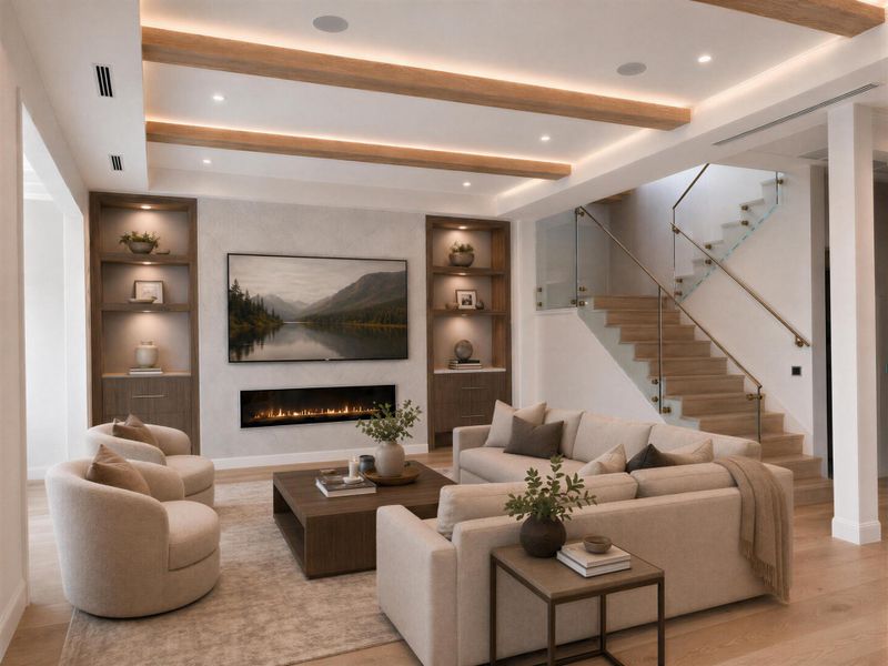 RENDERING LIVING ROOM