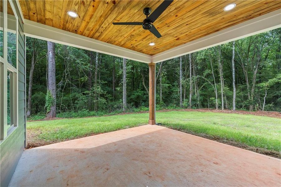 Exterior details and patio area of a home in , Nicholson (Image 3).