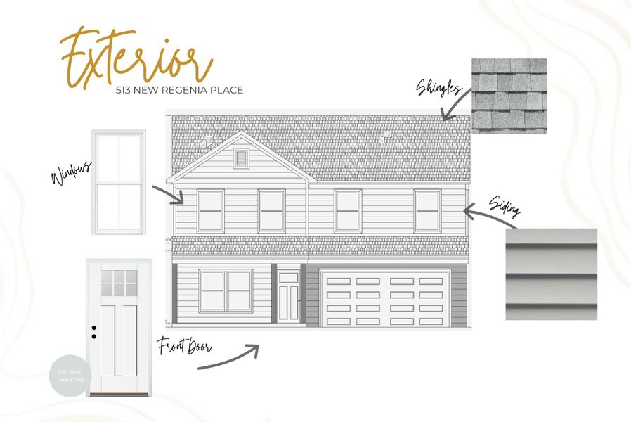 Sample of building materials used in homes in , Holly Hill (Image 11). Sample of building materials used in homes in , Holly Hill (Image 11).