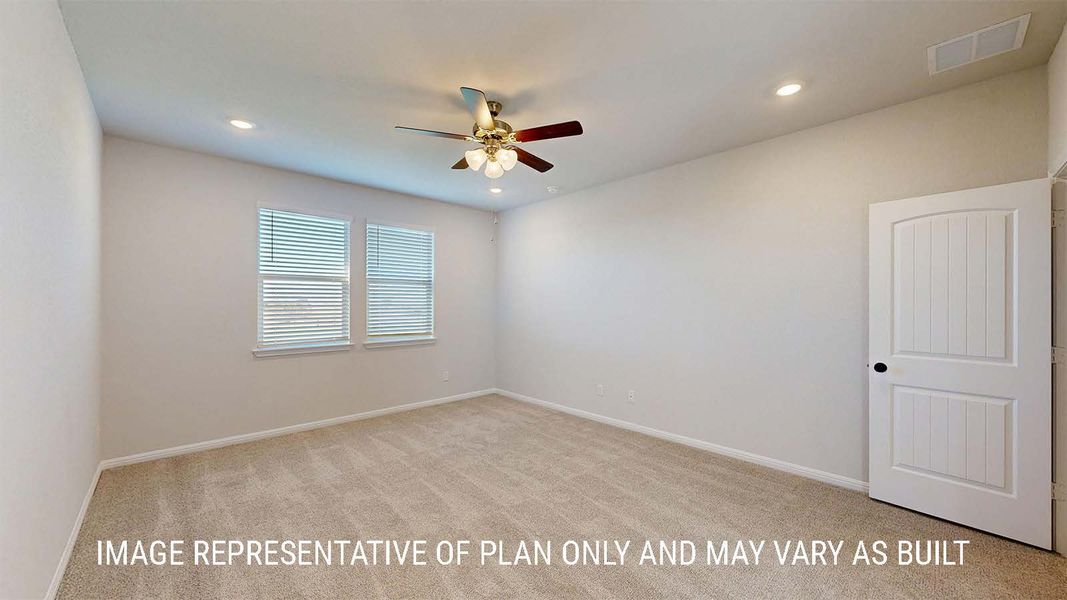 Spacious, unfurnished interior of a new home in Sterling Meadows, Salado (Image 13). Spacious, unfurnished interior of a new home in Sterling Meadows, Salado (Image 13).