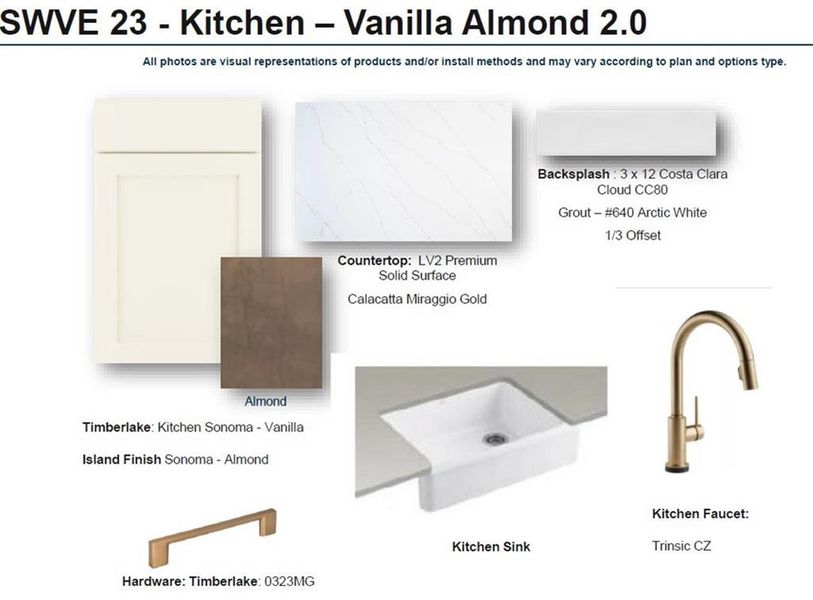 Sample of building materials used in homes in Palisades Single Family, Cumming (Image 18). Sample of building materials used in homes in Palisades Single Family, Cumming (Image 18).