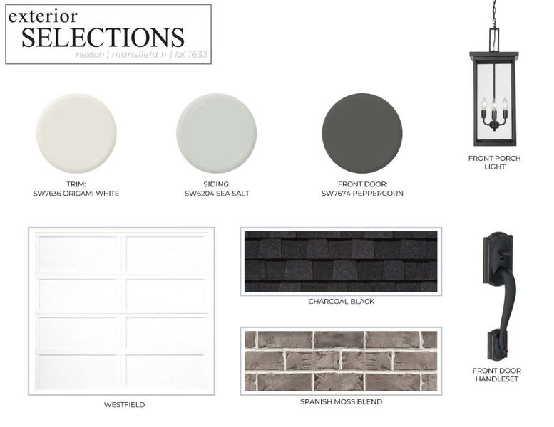 Sample of building materials used in homes in , Summerville (Image 3).